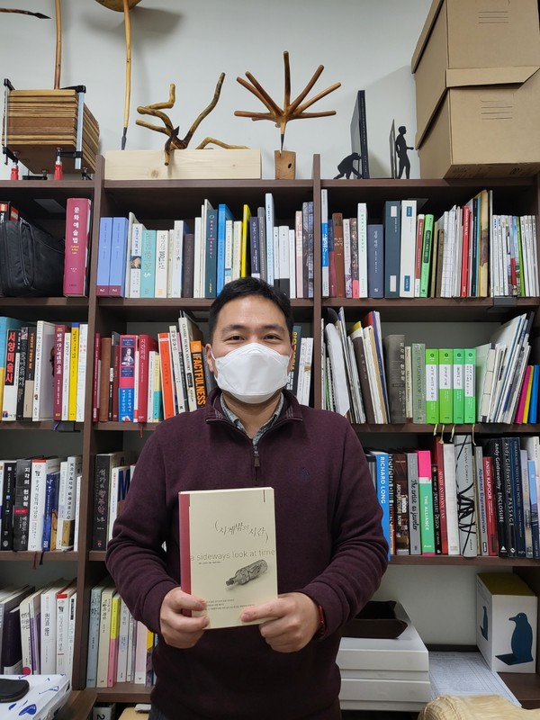 미술교육과 박진희 교수 (사진/ 한고은 기자)