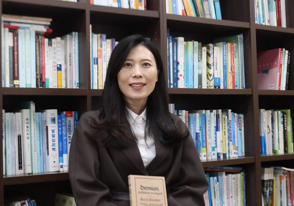 (유아교육과 서윤희 교수님/ 최슬기 기자 제공)