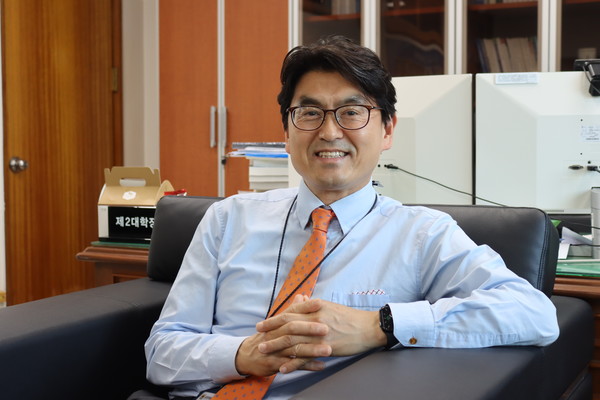 유니트윈 단장 김영훈 교수 (사진/최슬기 기자)