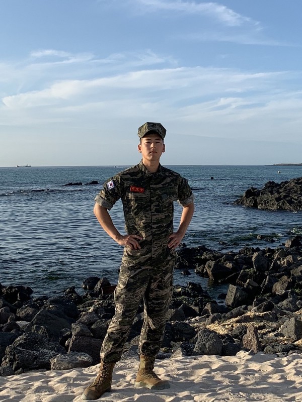 군 복무 중인 모습 (사진/ 김성진 학우 제공)