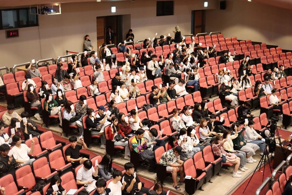 2024 하반기 학생총회 모습 (사진 / 한국교원대신문)