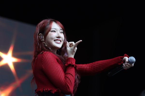 가수 예린 무대 (사진 / 정경진 기자)