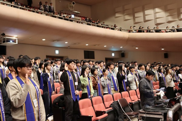 2025학년도 입학식 (사진/백세민 기자)