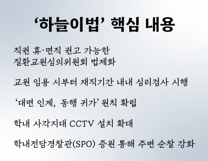 '하늘이법' 핵심 내용 카드뉴스 (사진 / 김채영 기자)