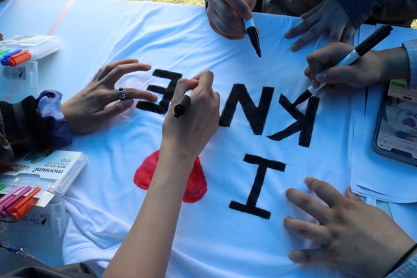 사도교육원 자치회 부스 체험 (사진 / 박예담 기자)