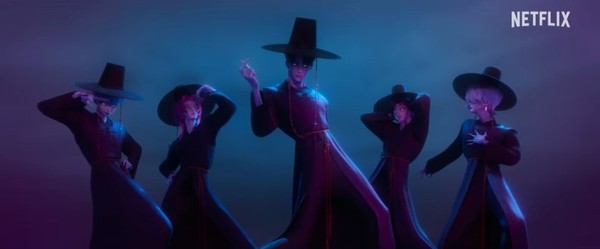 작품 속 ‘사자보이즈’ (사진 / 동아일보 제공)