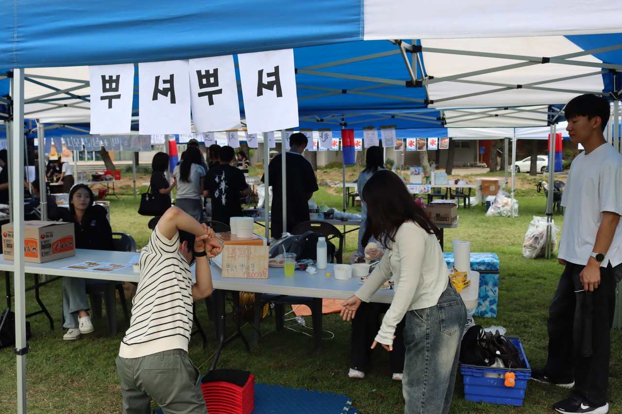 태동 동아리 부스 (사진 / 정준우 기자)